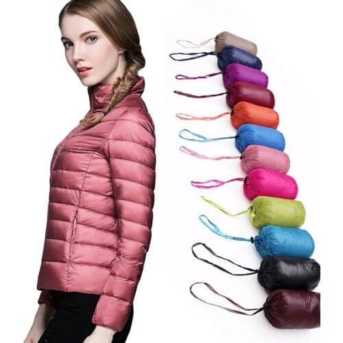 5XL 6XL Casual Brand White Duck Down Jacket Women Autumn Winter Warm Coat Ultralight Duck Down Jacket Windproof Parka