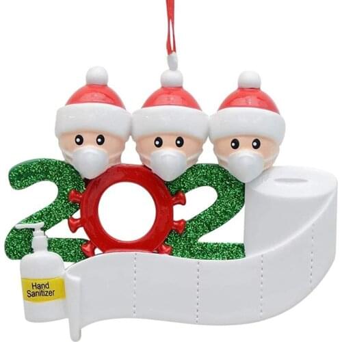 Christmas Ornament kit Family Customized Christmas Tree Hanging Decorating Kit festival Gift for Family