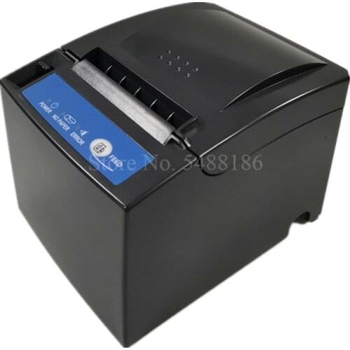 2" 3" Bill Printer 58mm 80mm Thermal Ticket Receipt Printer with Auto Cutter POS Terminal 220m/s