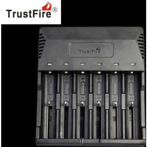 Trustfire TR-012 Universal Digicharger Intelligent Battery Charger With 6 Slot for 26650/18650/16340/14500/AA/AAA EU