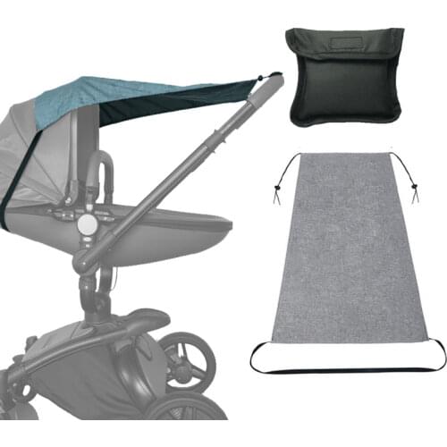 Universal Baby Stroller Accessories Windproof Waterproof UV Protection Sunshade Cover for Kids Baby Prams Car Outdoor Activities