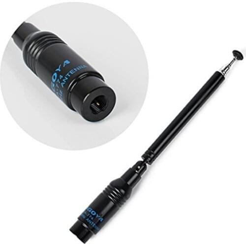 Nagoya NA-774 SMA-M(male) walkie talkie antenna VHF136-174MHZ UHF400-480MHZ dual band for YAESU baofeng uv-3r TYT th-uvf wouxun