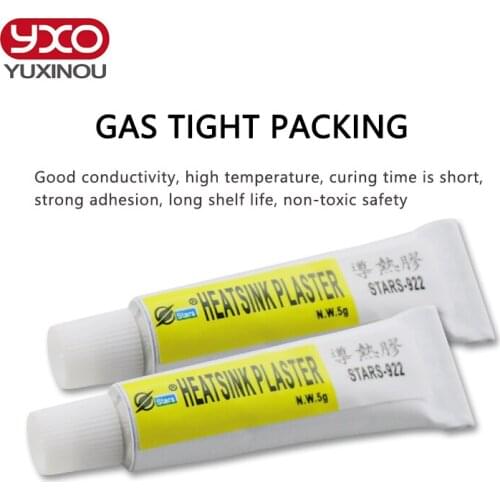 3pcsx5g Thermal Pads Conductive Heatsink Plaster Viscous Adhesive For Chip CPU GPU VGA RAM LED IC cooler led radiator cooling