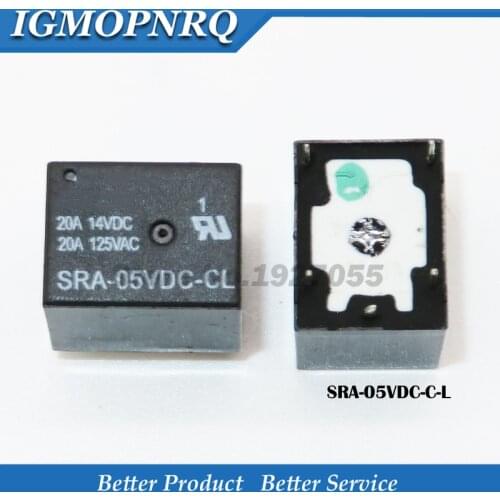 5PCS/LOT Relay SRA-05VDC-CL SRA-05VDC SRA-05V SRA-05 relays 5PINS 5V DC High NEW