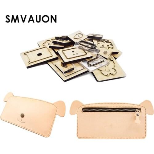 Wood Die Cutting Mold Cartoon Puppy Pencil Case Diy Handmade Leather Tool Leather Goods Suitable For Die Cutting Machine