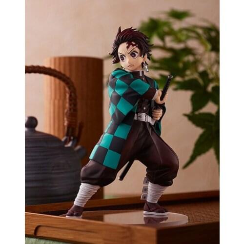2021 Japanese anime figure original Demon Slayer Kamado Tanjirou action figure collectible model toys for boys