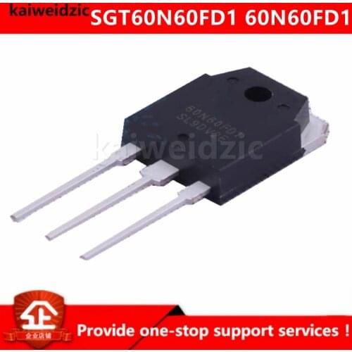 Kaiweikdic 60N60FD SGT60N60FD1 TO-247 Common IGBT single tube 60A 600V for motor driven treadmill welding machine