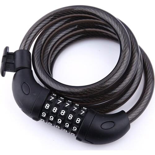 Bicycle Bike Lock Code Steel Wire Anti-theft Electric Cable Bike Cycling Locks Security Device Coded Motorcycle Bike Alarm Lock