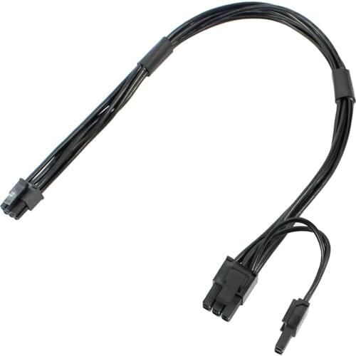Mini 6pin to Standard PCIE 8Pin 8P Video Graphics Card Cord Power Cable for Apple Mac iMAC Pro G5