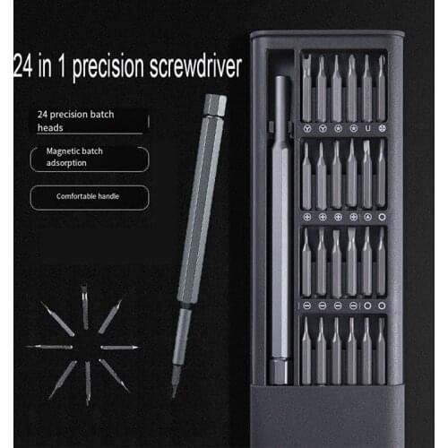 24 in 1 Precision Screwdriver Set with Handle Professional Screw Bits Tool Multifunction Repair Toolkit for Phone PC