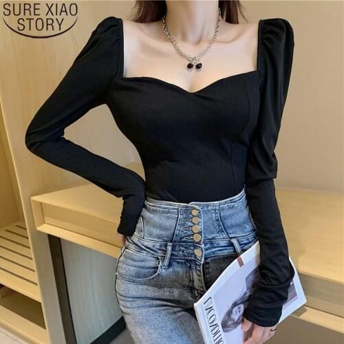 Fashion Korean Shirt Satin Blouse Women Long Sleeve White Blouse Back Button Lace Spliced Blouses Spring Office Lady Tops 13208