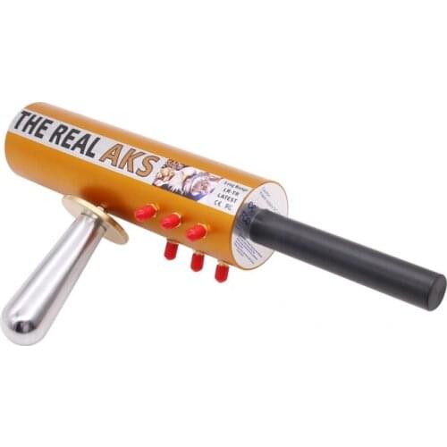 Golden The Real AKS Gold Long Range Gold Detector 6 Antennas Plastic Case for Gold Silver Gem Diamond