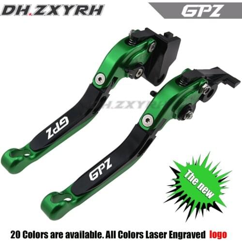For Kawasaki NINJA EX500R/GPZ500S 1990-2009 EX GPZ 500 S R CNC Motorcycle Brake Clutch Levers Adjustable Folding Fold Extendable