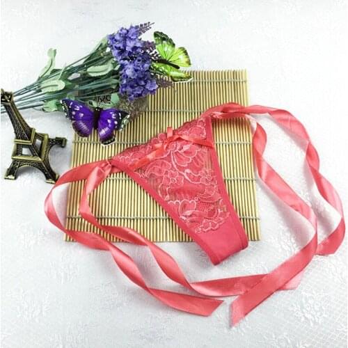 Sexy Ladies Thong Low Waist Buttocks Bandage G-strings Thongs Women Panties Underwear Briefs Erotic G-strings Tangas Hot