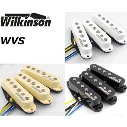 Wilkinson WVS 60s Alnico5 SSS Single Coil Guitar Pickups / Made in Korea Setfor ST style Electric Guitar