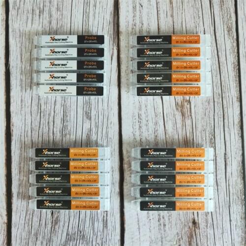 Xhorse Condor Milling Cutter and Probe 1.0/1.5/2.0/2.5mm for Dolphin XP005 XP-005 Condor XC-MINI Plus