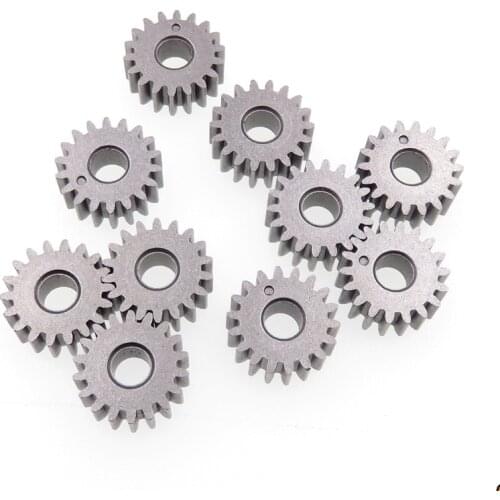 10pcs Motor Gear Metal Gears Mini Pinion 18T Teeth Modulus 0.6 metal gear for RC Model Connector