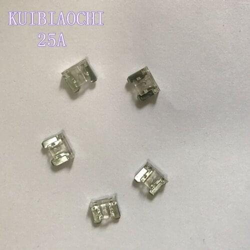 50pcs/lot Micro car fuse 25A Micro Automotive Fuses 25A