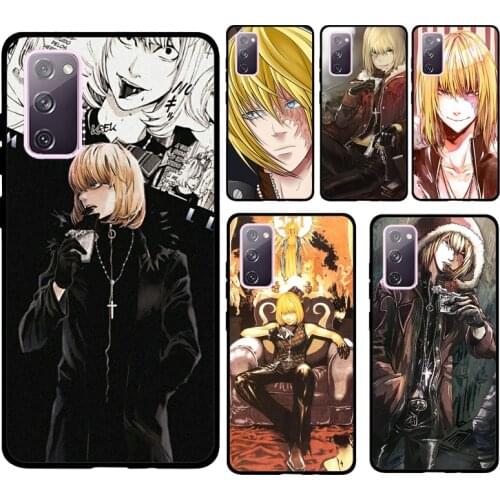 Mello Death Note Anime Soft Case For Samsung Galaxy S21 Ultra S20 FE Note 20 Note 10 Plus S8 S9 S10 Phone Cover