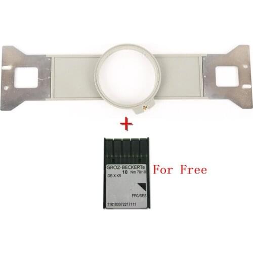 Cheap low price Industrial Plastic ZSK Hoops diameter 120mm round shape Total Length 495mm Embroidery hoops ZSK Tubular hoops