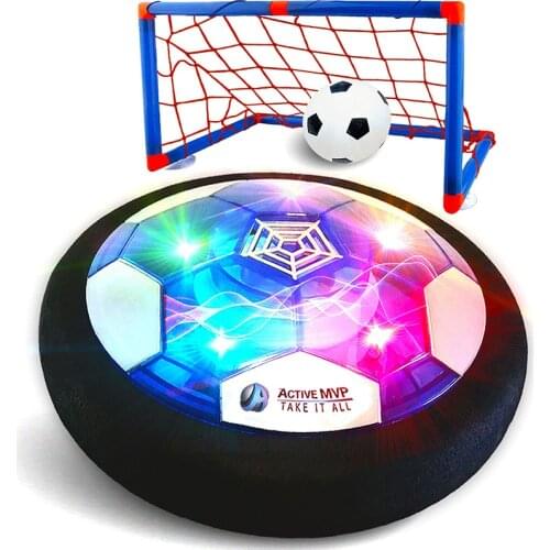 Electric air cushion suspension ball parent-child sports boy football toy gift