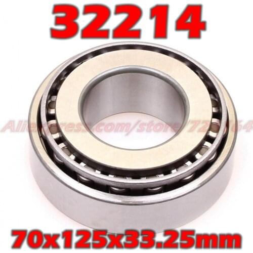70x125x33.25 mm Tapered Roller Bearings 32214 7514E HR32214J 32214JR 32214A E32214J 32214VC12 32214U 32214E 70*125*33.25