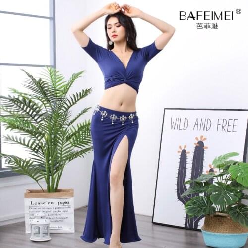 Belly Dance clothes New Modal belly dance skirt suits Exercise Clothes for Female Beginners
