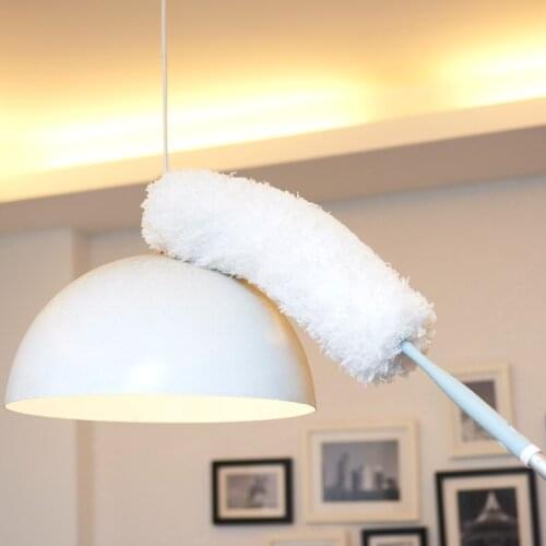 Soft Adjustable Microfiber Duster Brush Household Cleaner Long Handle Feather Anti Dusting Air-condition Car Furniture Cleaning
