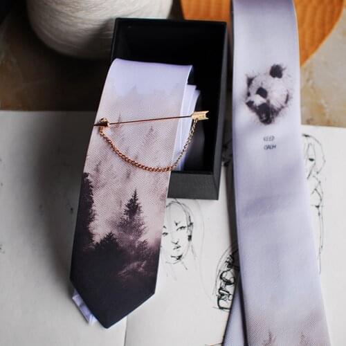 New Free Ship fashion casual Mens male Keep calm design KEEPCALM neck tie wedding host Western European party printed tie gift