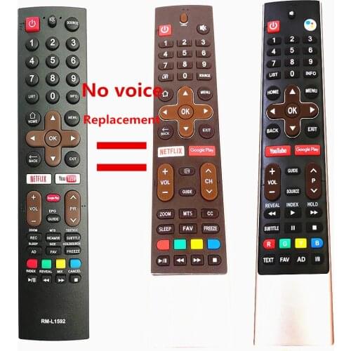 RM-L1592 Universal Remote Control for Skyworth Android Smart TV With Netflix YouTube Google Play HS-7700J NO Voice function