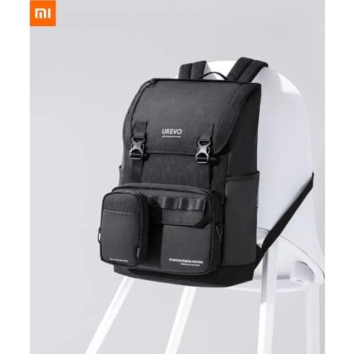 Xiaomi Youpin 3 in 1 UREVO Almighty modular backpack black U-shaped breathable back panel, lightweight MOLLE system