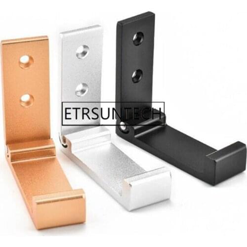 100pcs Creative Aluminum Alloy Folding Hooks Rustproof Towel Hooks Clothes Towel Coat Rack Wall Door Clothes Hangers