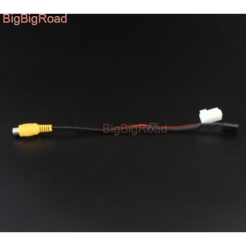 BigBigRoad For Toyota Camry XV40 xv 40 2006 2007 2008 2009 2010 2011 Car Adapter Connector Wire Cable Rear View Parking Camera