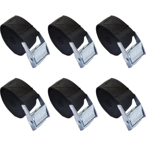 10pcs Ratchet Strap Fastening Car Cargo Lashing Tie Down Belt Tensioning Motorcycle Quick Release Bukle Bike Strong Trailer