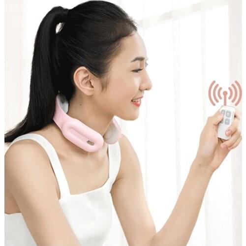 Electric Neck Massager Massage Pain Relief Tool Health Care Relaxation Cervical Vertebra Physiotherapy