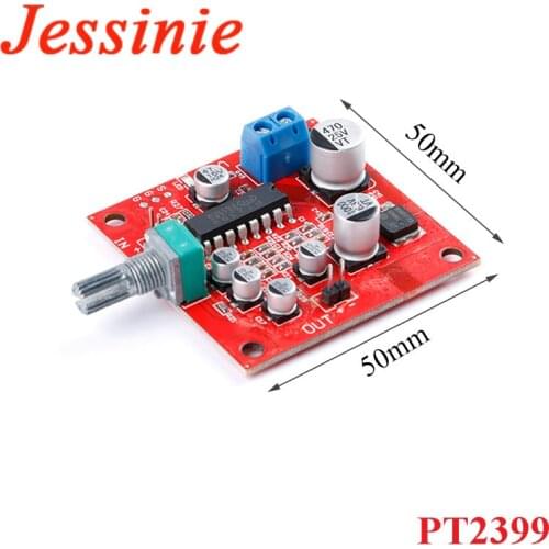 PT2399 Microphone Module Microphone Reverb Plate Reverberation Board DC 6-15V No Preamplifier AMP Function Module