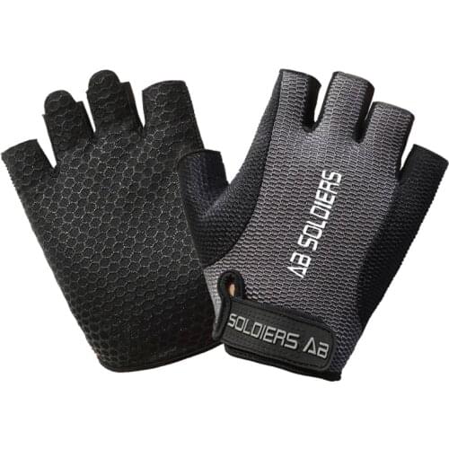 Cycling Gloves Mens Half-Finger Spring And Summer Sunscreen Sports Breathable Thin Non-slip Outdoor Fishing Fitness