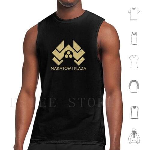 A Distressed Version Of The Nakatomi Plaza Symbol Tank Tops Vest Die Hard Die Hard Bruce Willis Hans Hans Gruber Gruber