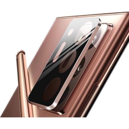 2020 Back Camera Lens Tempered Glass Protector For samsung galaxy Note 20 ultra 5G Camera Case Cover Metal Protection Ring