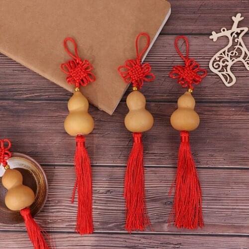 1Pc Lucky Pendant Chinese Knot Ancient Gourd Pendant Car Decoration Accessories Gourd Pendant Car Decoration
