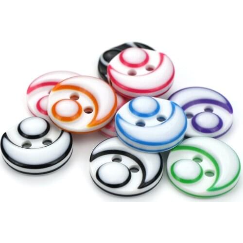 100PCS cartoon moon resin shirt button For Children ,DIY,Women