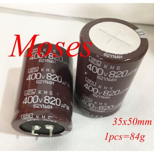 400v 820uf 100% Original new NCC Electrolytic Capacitor Capacitance Radial 35x50mm (10pcs)