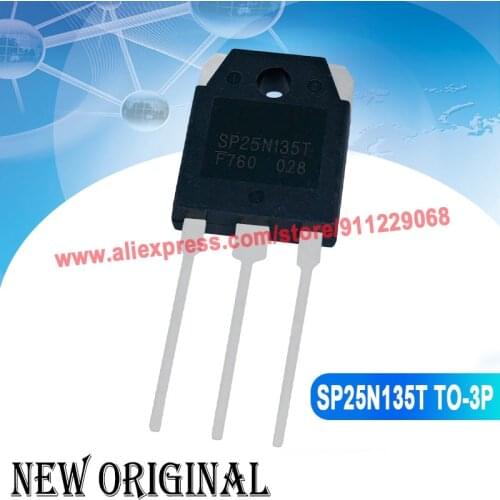 5 Pieces) SP25N135T TO-3P IGBT