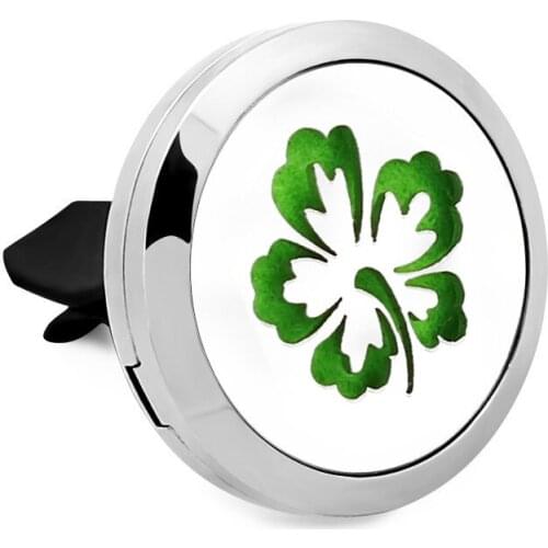 Free Shipping 30MM Stainless Steel Car diffuser Locket Magnetic Essential Oil Diffuser Locket Car Jewelry