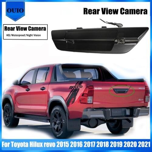 CCD HD OEM Rear View Camera For Toyota Hilux revo 2015 2016 2017 2018 2019 2020 2021 Pickup Truck Camera Back Up Reverse Camera