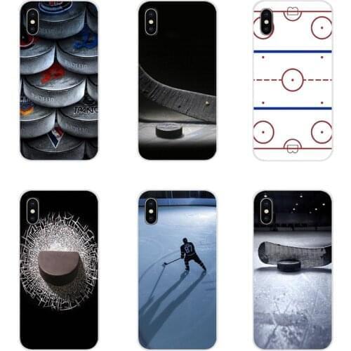 For Apple iPhone X XR XS 11 12Pro MAX 4S 5S 5C SE 2020 6S 7 8 Plus ipod 5 6 Accessories Phone Cases Covers Ice Hockey Rink