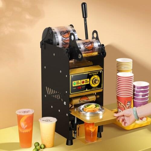 90/95mm Commercial Cup Sealer Manual Cup Sealing Machine Paper Cup Plastic Cup Hand Pressure Milk Tea Drink Hand Pressure Seal