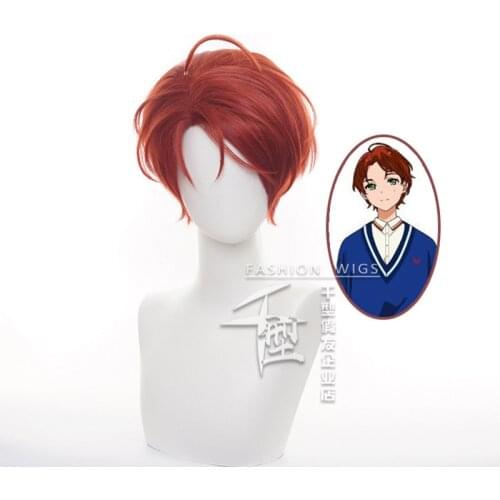 WONDER EGG PRIORITY Wig Anime Momoe Sawaki Cosplay Costume Heat Resistant Synthetic Hair + Wig Cap