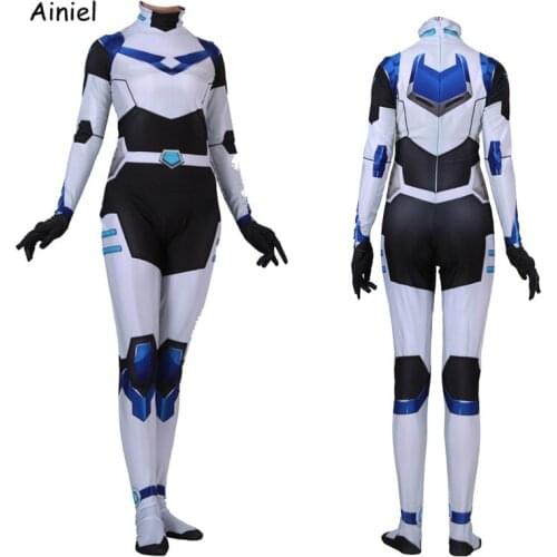 Anime My Hero Academia Nejire Hado Blue Paladin Cosplay Costume Zentai Bodysuit Suit Jumpsuit Halloween Costumes for Women Adult