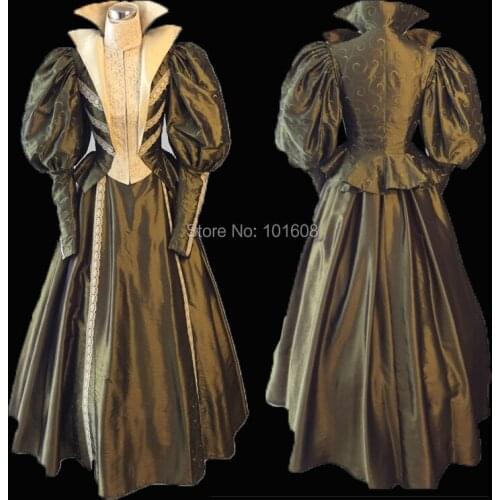 Tailored!Eras 18th Civil war Southern Belle dress Halloween Cosplay Marie Antoinette Renaissance Gothic Historical dress HL-495
